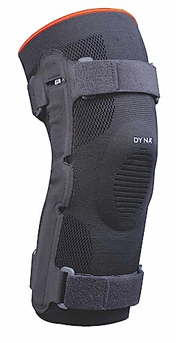 Image of Dyna 3D Hinged Knee Brace (Large Left, Grey)