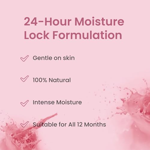 NutriGlow Intense Moisture Skin Whitening Body Lotion with Peach Milk Extracts & Vitamin E for Dry Skin, 24-hour moisture lock - 200ml - Image 3