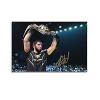 MAY Amazon.com: Islam Makhachev's Winning Signature Canvas