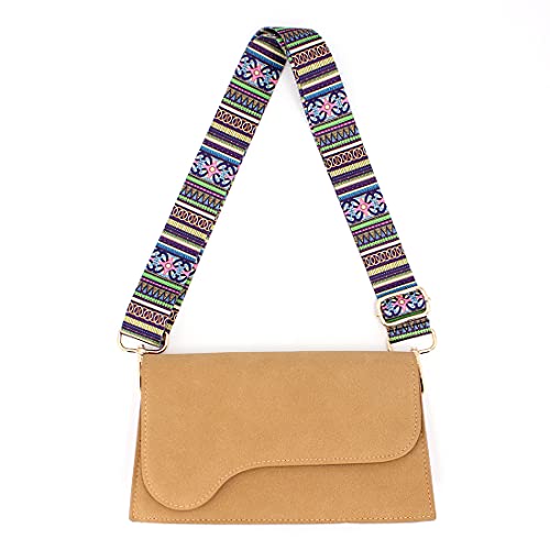 Image of TANOSII Wide Purse Strap Adjustable Replacement Shoulder Crossbody Strap Handbag Strap
