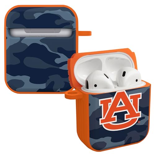 AFFINITY BANDS Auburn Tigers Camo HDX Case Cover Compatible with Apple AirPods Generations 1 & 2