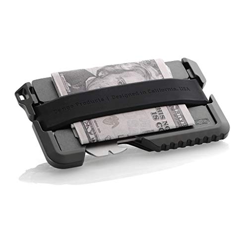 Dango Slim Minimalist Wallet for Men - RFID Blocking - Leather + Multi-Tool3