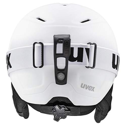 Uvex Heyya Pro Set - Casco e occhiali da sci, Unisex bambino, Bianco/Nero, 51-55 cm - Image 4