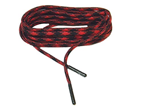 GREATLACES 550 Paracord Steel Tip Shoelaces Boot Laces Strongest Laces Available - 2 Pair Pack