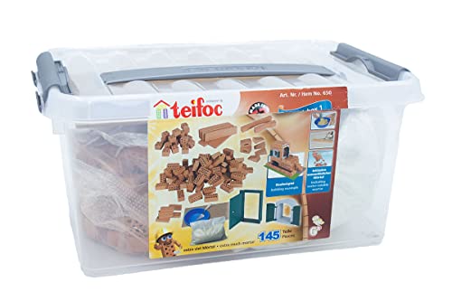 Teifoc TEI 650 Brick Building Kit - Creative Building Kit I, Multicoloured, Mittel - Image 2