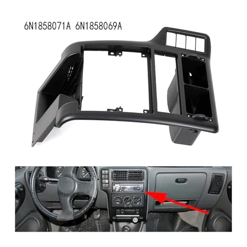 Grille de ventilation de console centrale haut de gamme type VW Caddy 6N1858071A