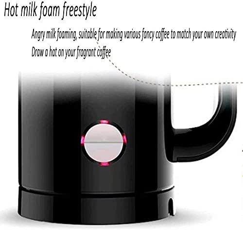 GXBCS Espumador de Leche Batidora de Leche Calentador - Vaporizador automático de Leche con función 2 en 1 Caliente - Espumador de Leche de Acero Inoxidable 917 - Imagen 8