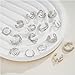 Jewdreamer 16Pcs Silver Ear Cuff 14K Gold Plated Cuff Earrings Gold Ear Cuffs Non Pierced Ear Clips Cartilage Earring