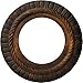 Ekena Millwork CM10CLRUS Claremont Ceiling Medallion, 10 5/8"OD x 5 3/4"ID x 1/2"P, Hand-Painted Rust