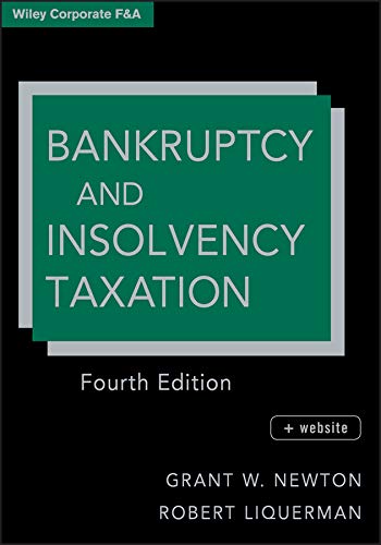 Bankruptcy and Insolvency Taxation (Wiley Corporate F&A Book 576)