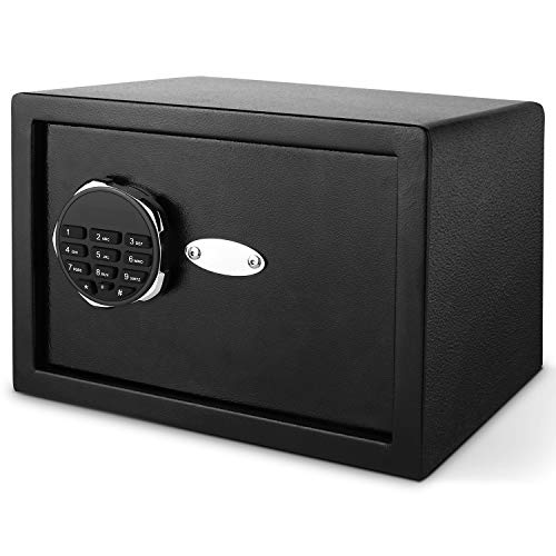 Digital Electronic Security Safe Box, Home Safe with Digital Keypad 0.57 Cubic Feet