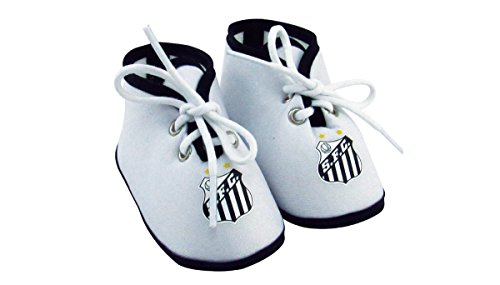 Chuteirinha de amarrar Santos, Rêve D'or Sport, , Branco, M
