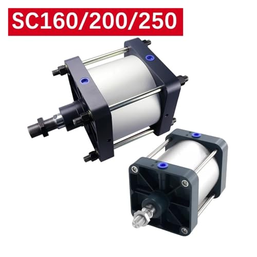 Vérin pneumatique grande poussée SC160 à double effet 175mm