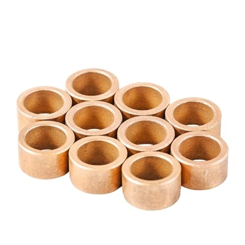 1PCS Inner Diameter 5mm Brass Bushing Powder Metallurgy Oil Bearing Copper Bushing Wear-resistant Guide Bushing(5X8X6)