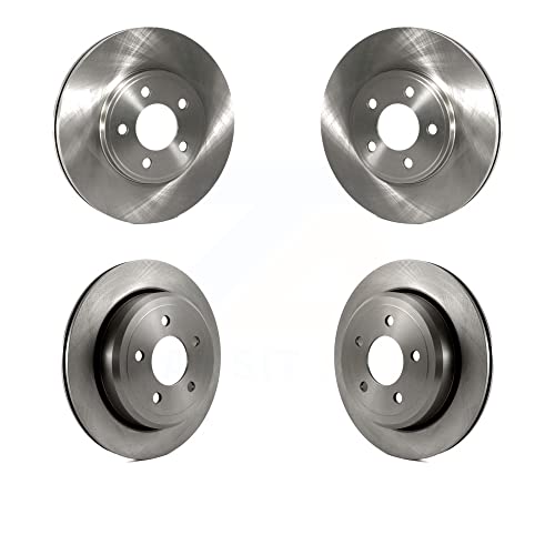 Front Rear Disc Brake Rotors Kit For Ford Crown Victoria Mercury Grand Marquis Marauder K8-101108