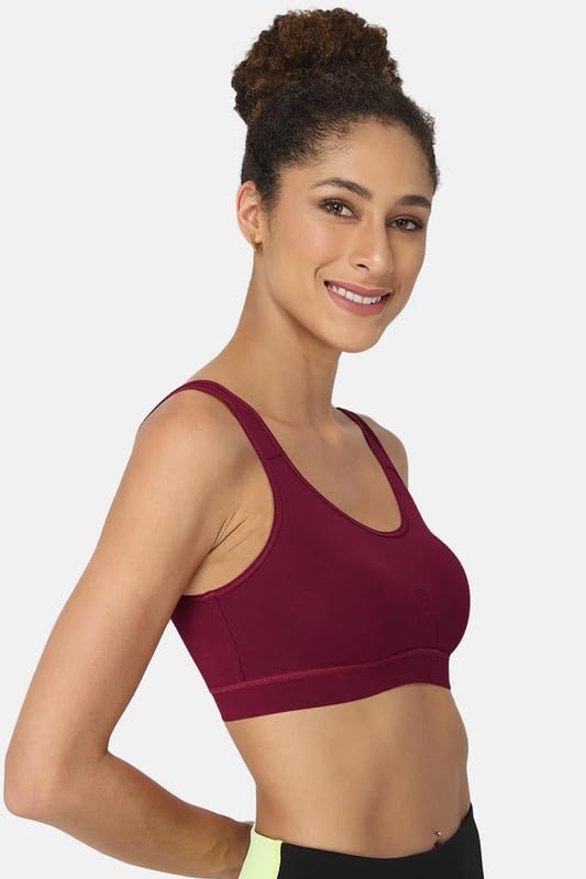Image of Intimacy Active Sports Bra for Women Medium Coverage, Non-Wired, Non-Padded, Seamless, Stretchable Comfortable Support Activewear for Women