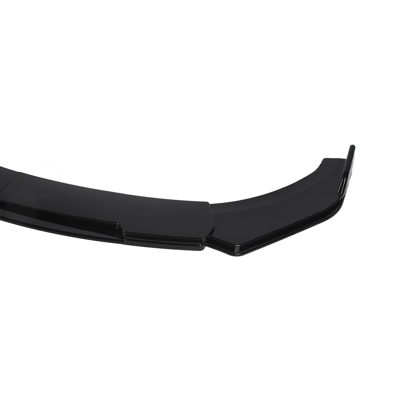 aqxreight Przedni Spojler Zderzaka Splitter for 2016-2021 (Black Lip) | 6PCS 150cm ABS Plastic, Universal Fit Diffuser Protector, Enhances Aerodynamics Sporty Look