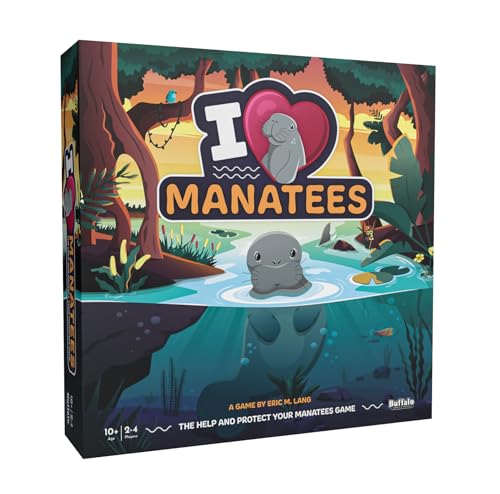 Buffalo Games - I Heart Manatees - Juego de Construcción miniatura 1