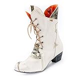  TMA Damen-Stiefel 7011 Cremeweiß 40