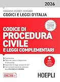 Codice di procedura civile e leggi complementari 2026...