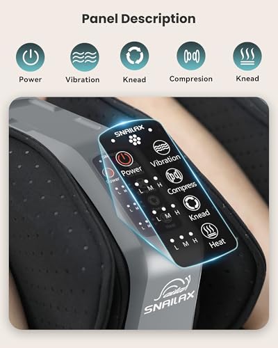 Shiatsu Foot and Calf Massager with Heat for Women and Men