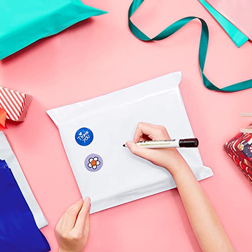 Image of Fuxury Poly Mailers 14.5x19 inch 400Pcs Bulk Shipping Bags for Clothing White | Strong Adhesive Shipping Envelopes Waterproof Heavy Duty Packaging Mailing Bag for Small Business Polymailers