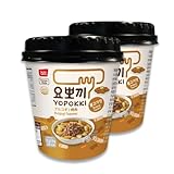 Yopokki Instant Tteokbokki Cup (Bulgogi, Cup of 2) Korean Street food with Bulgogi flavored sauce...