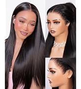 Arabella 13x6 HD Lace Glueless Wigs Human Hair 210% Density Pre Plucked Pre Cut Bleached Knots 15...