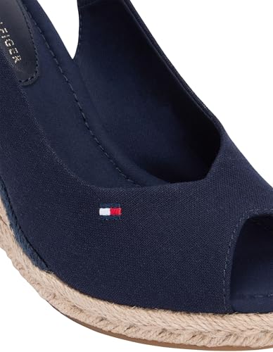 Espadrilles Tommy Hilfiger FLAG HIGH WEDGE ESPA pour Femme - vue 9