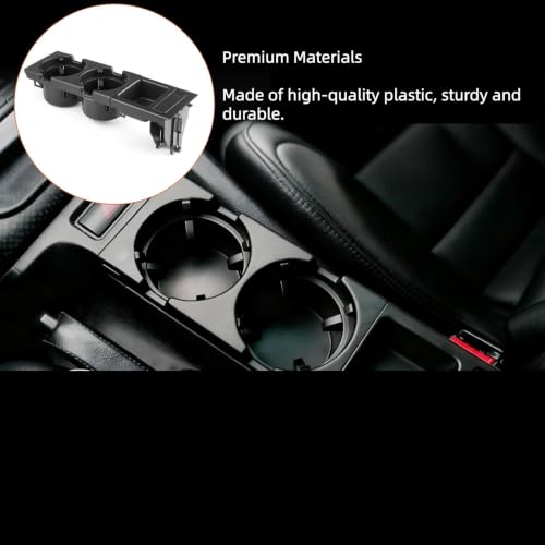 Porte gobelet console centrale BMW E46 évite les boissons renversées - 3