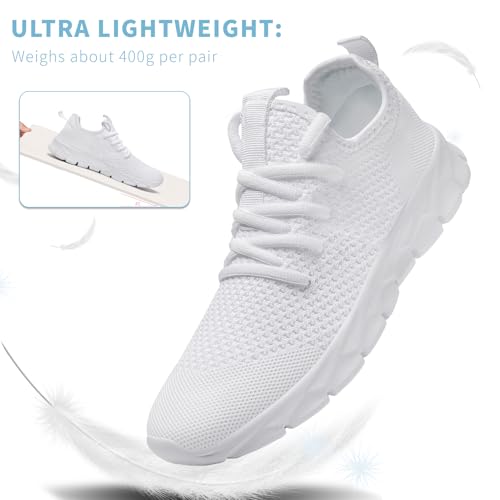 Image of Mens Running Shoes Walking Tennis Sneakers Slip on Gym Workout Athletic Lightweight Casual Sport Shoes