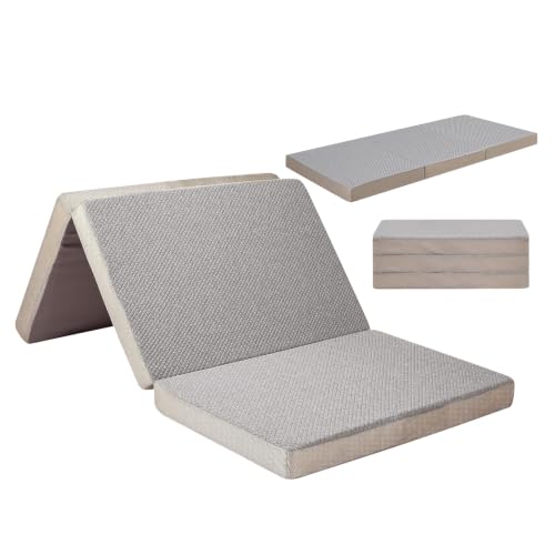 Gwydre Tri-fold 190 * 135 * 15cm Double Memory Foam Mattress