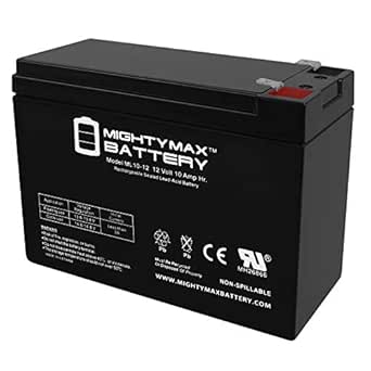 Mighty Max 12V 10AH SLA Battery – 2 Pack – Replaces WP10-12SE, BP10-12T2