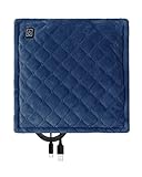 Heating Pad USB Powered Full Body Pain Relief. 3 Fast Heat Adjustable Settings Ultrasoft Fabric. Bac