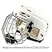 kowaku Hockey Helmet, Ice Skate Helmet, Adjustable Breathable Practice Headgear, Match Professional Sturdy with Cage, XL