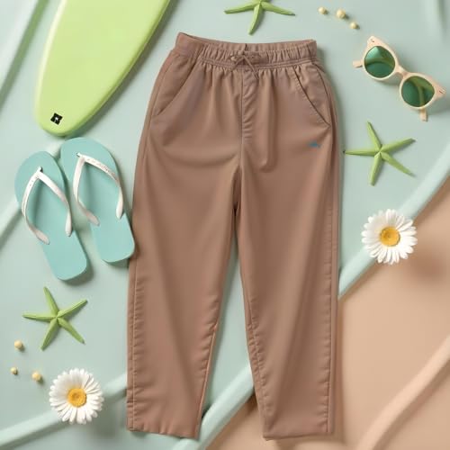 Image of Tommy Bahama Boys Casual Crewneck Short Sleeve T-Shirt & Elastic Waist Pants Set, 2-Piece Back to School Outfit for Kids