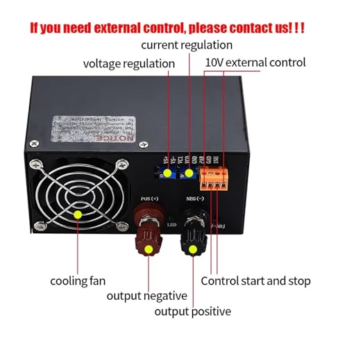 Alimentation réglable 1000W à tension continue variable pour optimiser vos équipements - 3