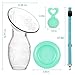 Bumblebee Manual Breast Pump with Breastfeeding Milk Saver Stopper& Lid in Gift Box Food Grade Silicone BPA PVC and Phthalate Free 3.04oz/90ml