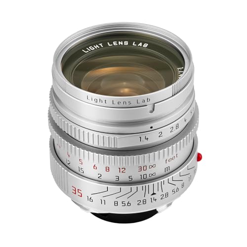 LIGHT LENS LAB M 35mm f/1.4 A.A. + UVフィルターセット LLL-35-AA-S-L-UV-E46-S [シルバー]
