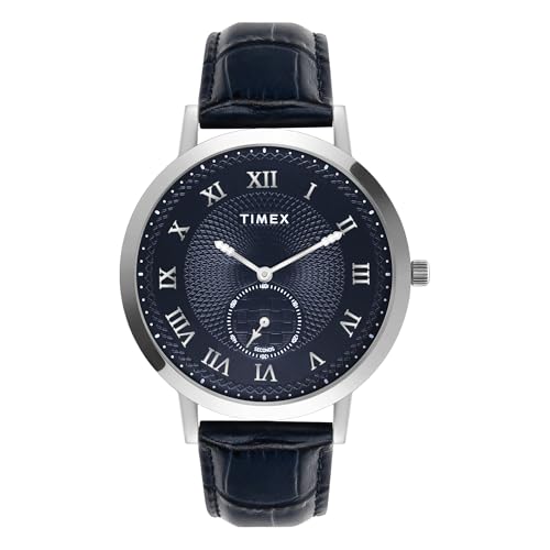 Image of TIMEX Analog Watch for Men with Round Dial & Water Resistant Man's Wrist Watches