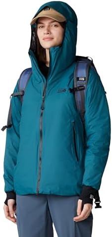 ブルー Amazon.co.jp: Mountain Hardwear レディース Storm Whisperer 断熱