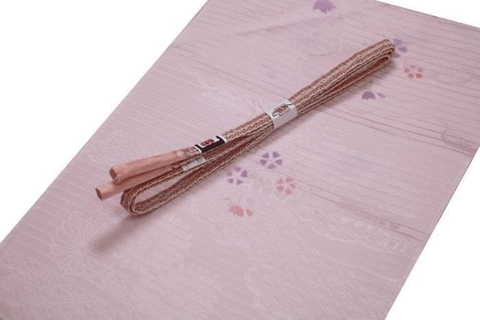 訪問着フルセット着物正絹藤色絞り金駒刺繍雪輪取りA1-2 訪問着フル