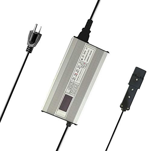 Abakoo 48V 5A Battery Charger For Yamaha Golf Cart G19 G22, With 2 Pin Plug, Led Display, 48 Volt 5 Amp #TOP16