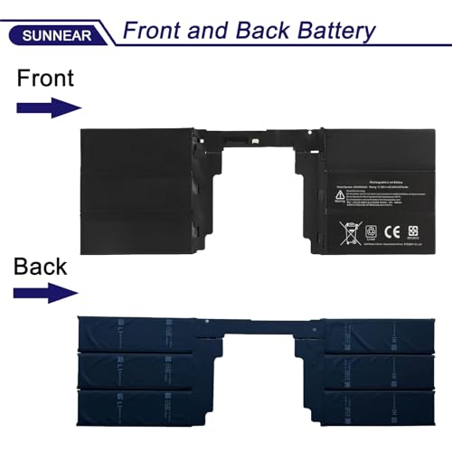Image of G3HTA040H G3HTA041H Battery for Microsoft Surface Book 2 15' Model 1793