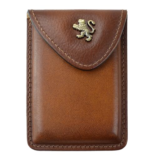 Pratesi Leather Wallet Cardholder B061 in cow leather Made in Italy