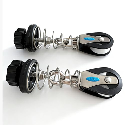 Wonderful Day Stainless Steel Pulley Set for Pilates Reformer Machine - Ultra-Quiet Upgrade Kit, Direct Replacement for Plastic Pulleys (Blue)