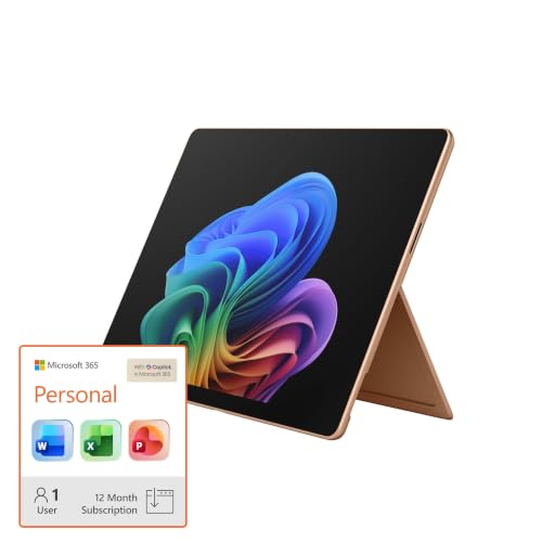 Image of Microsoft Surface Pro (2026) 13-inch 2-in-1 Laptop, Snapdragon X2 Plus, 16GB RAM, 512GB SSD, Windows 11, Dune 365 Personal 12-Month Subscription Bundle