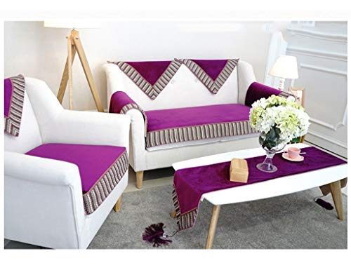 Chemin de table violet chic de qualité supérieure pour réception d'hôtel et restaurant