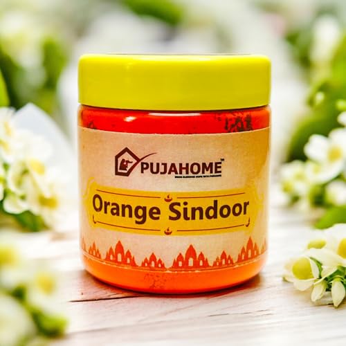 Image of Original Hanuman Ji Sindoor | Orange Sindoor |100% Pure Hanuman Ji Pooja Sindoor (250 Grams X 2 Box Pack)