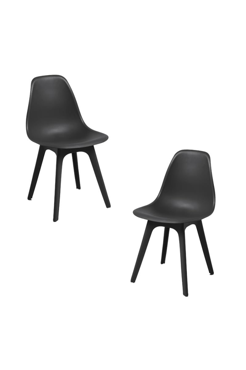Regalos Miguel - Packs Sillas Comedor - Pack 2 Sillas Kelen Suprym - Negro